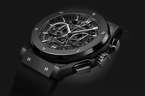 skeletal dial disc hublot|Classic Fusion Aerofusion Black Magic 45 mm .